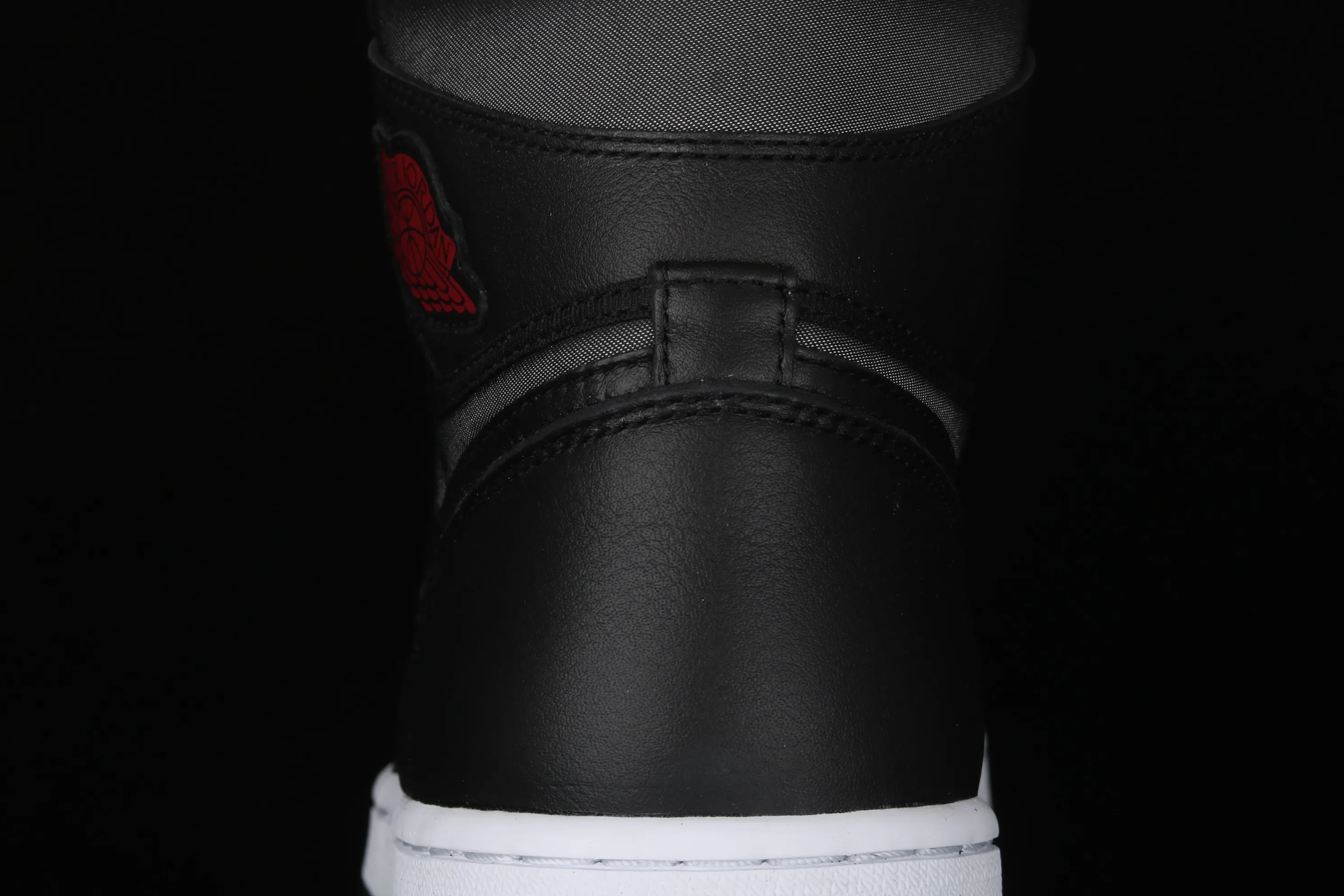 All categories Air Jordan Jordan series basketball shoes Air Jordan 1 High Air Jordan 1 High OG "Black Satin" AJ1 Joe 1 black gray red silk 555088-060